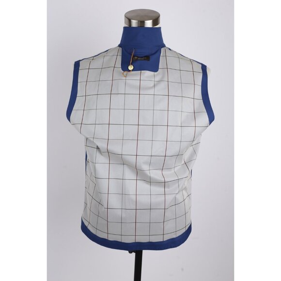 $1,950 Loro Piana Waterproof Green Storm System Vest SZ L Blue NWT - Picture 6 of 10